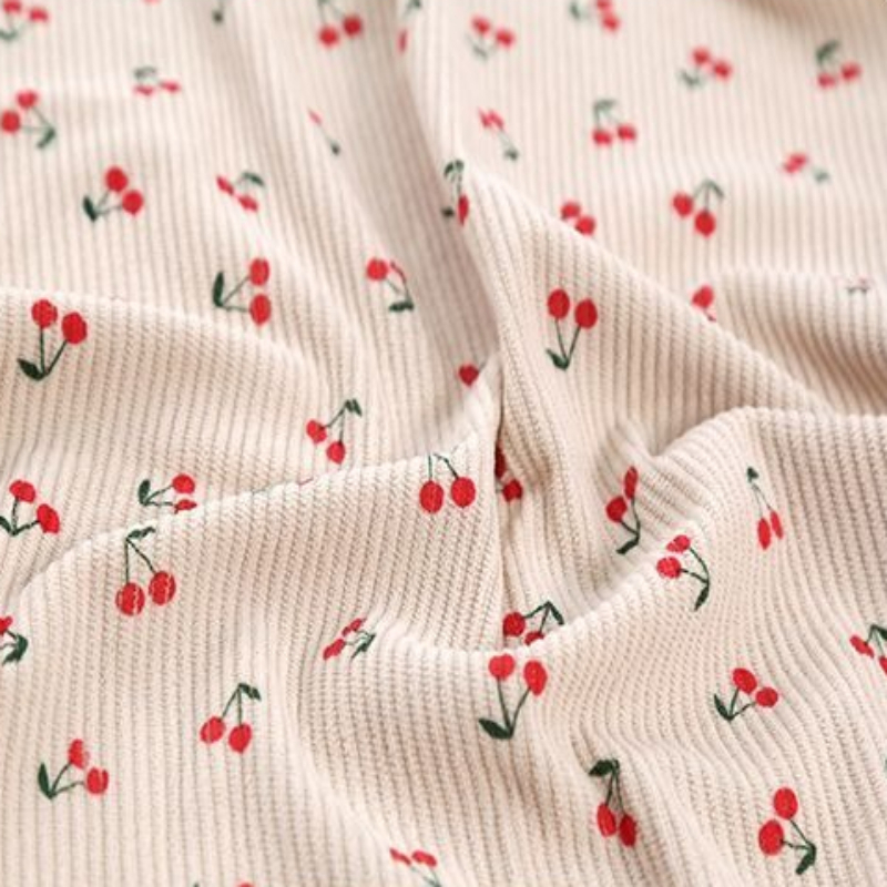 Corduroy Pant Warm - Sobretudo de veludo tecido de costura