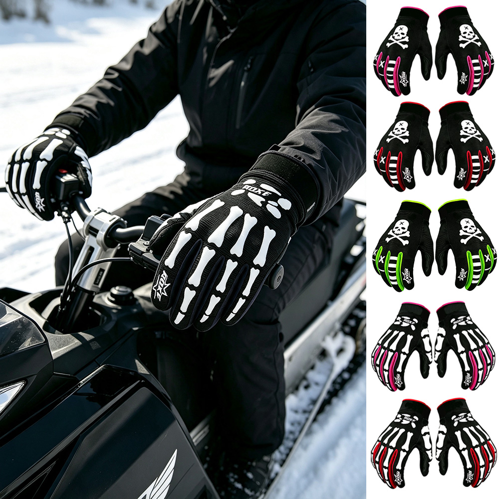 Touch Screen Gloves - Luvas Protetoras Antiderrapantes para Motos de