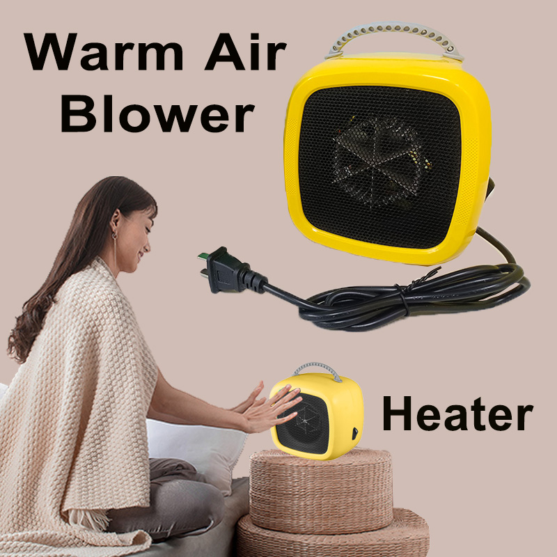 Hand Warmer Electric - Aquecedor pequeno doméstico, mini ventilador de