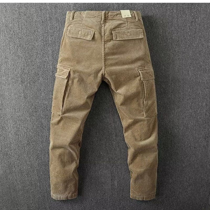 Primavera e outono nova moda c - Corduroy Pant Warm avaliação e preço