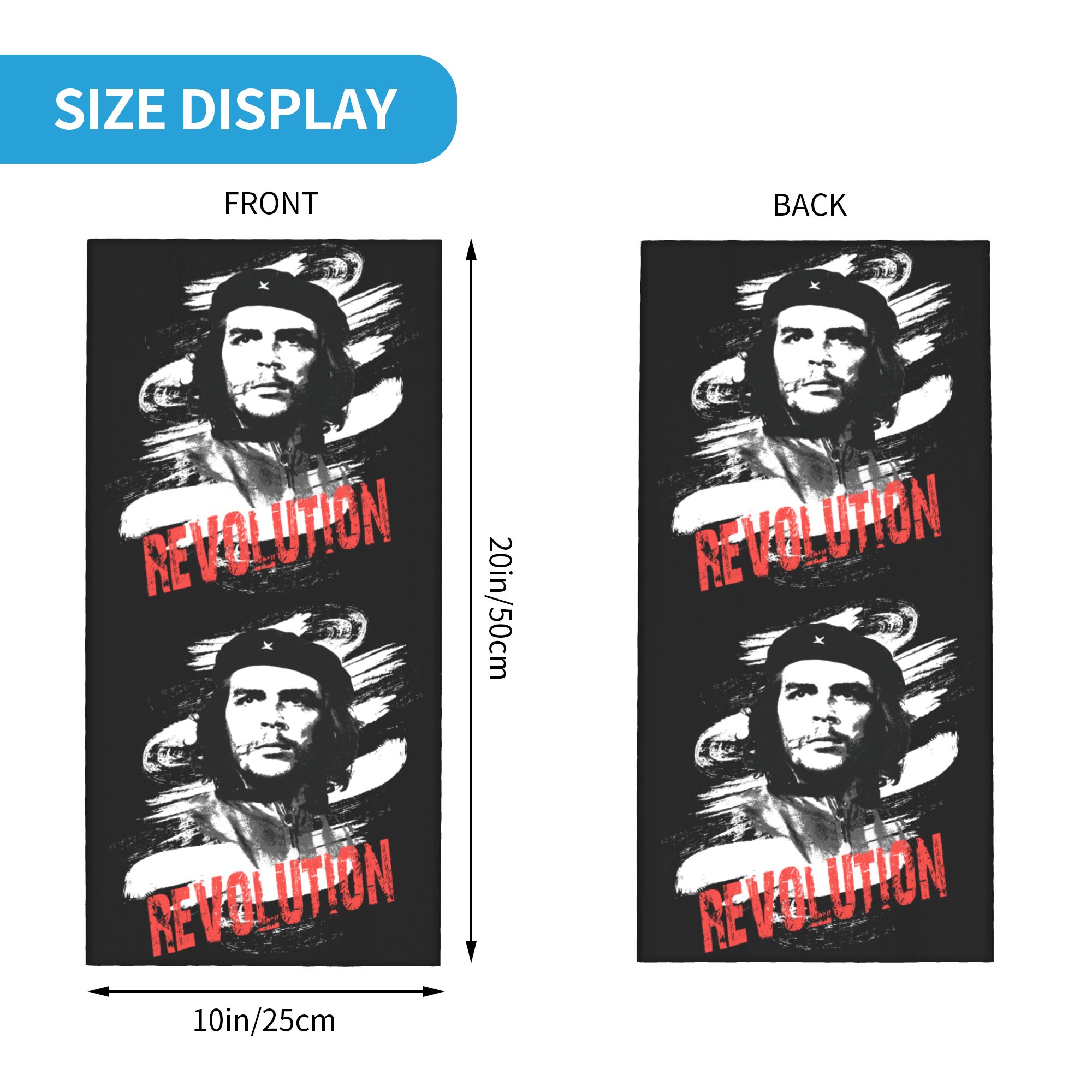 Personalizado che guevara revo - Neck Gaiter Fleece avaliação e preço