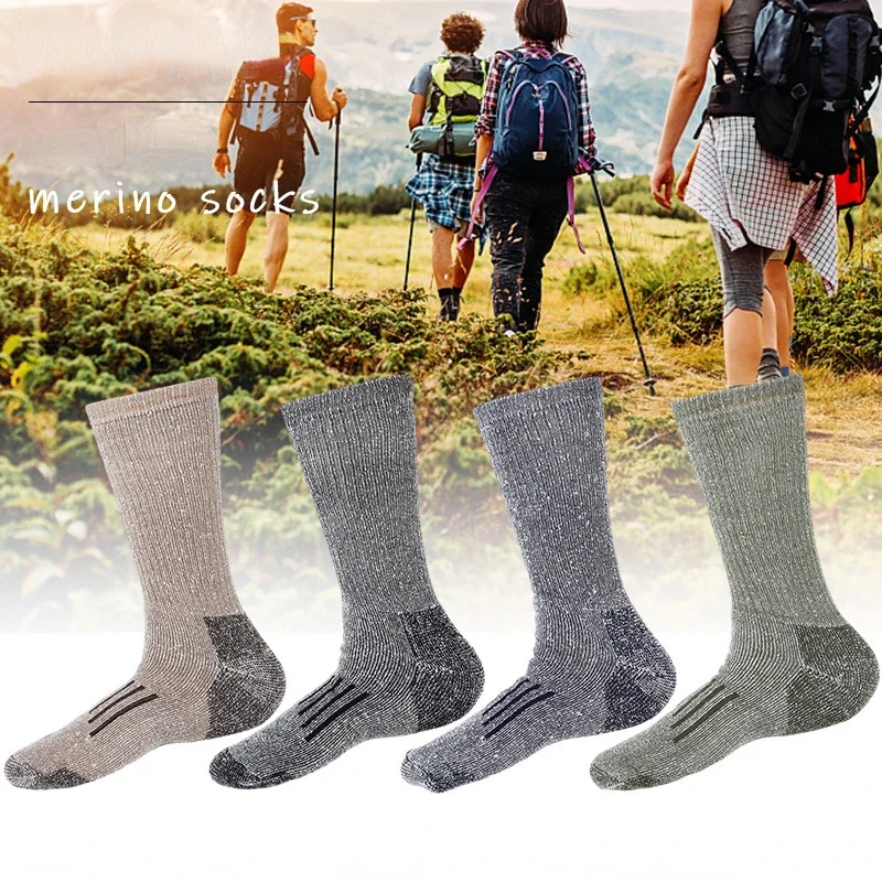 Meias de caminhada de lã merin - Thermal Sock Wool avaliação e preço