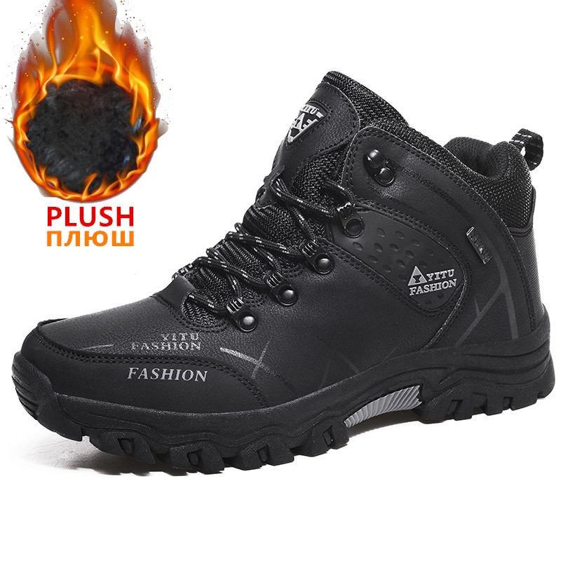 Botas de inverno masculinas de - Waterproof Winter Boot avaliação e preço
