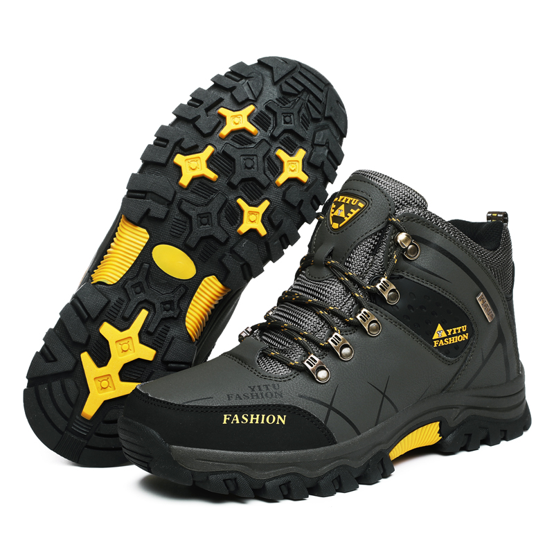 Botas de inverno masculinas de - Waterproof Winter Boot avaliação e preço