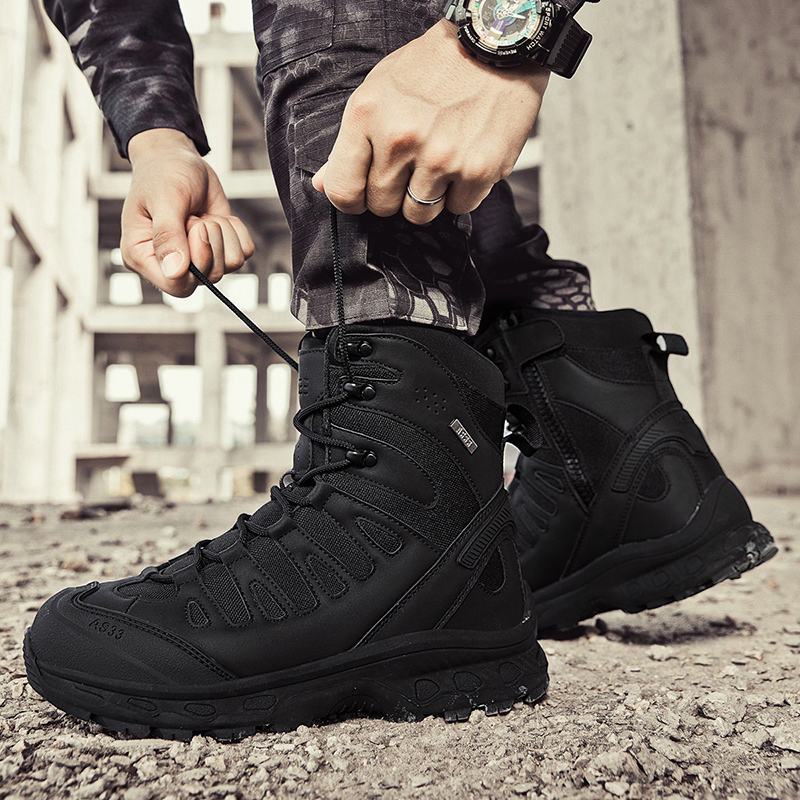Botas Táticas Masculinas com C - Waterproof Winter Boot avaliação e preço