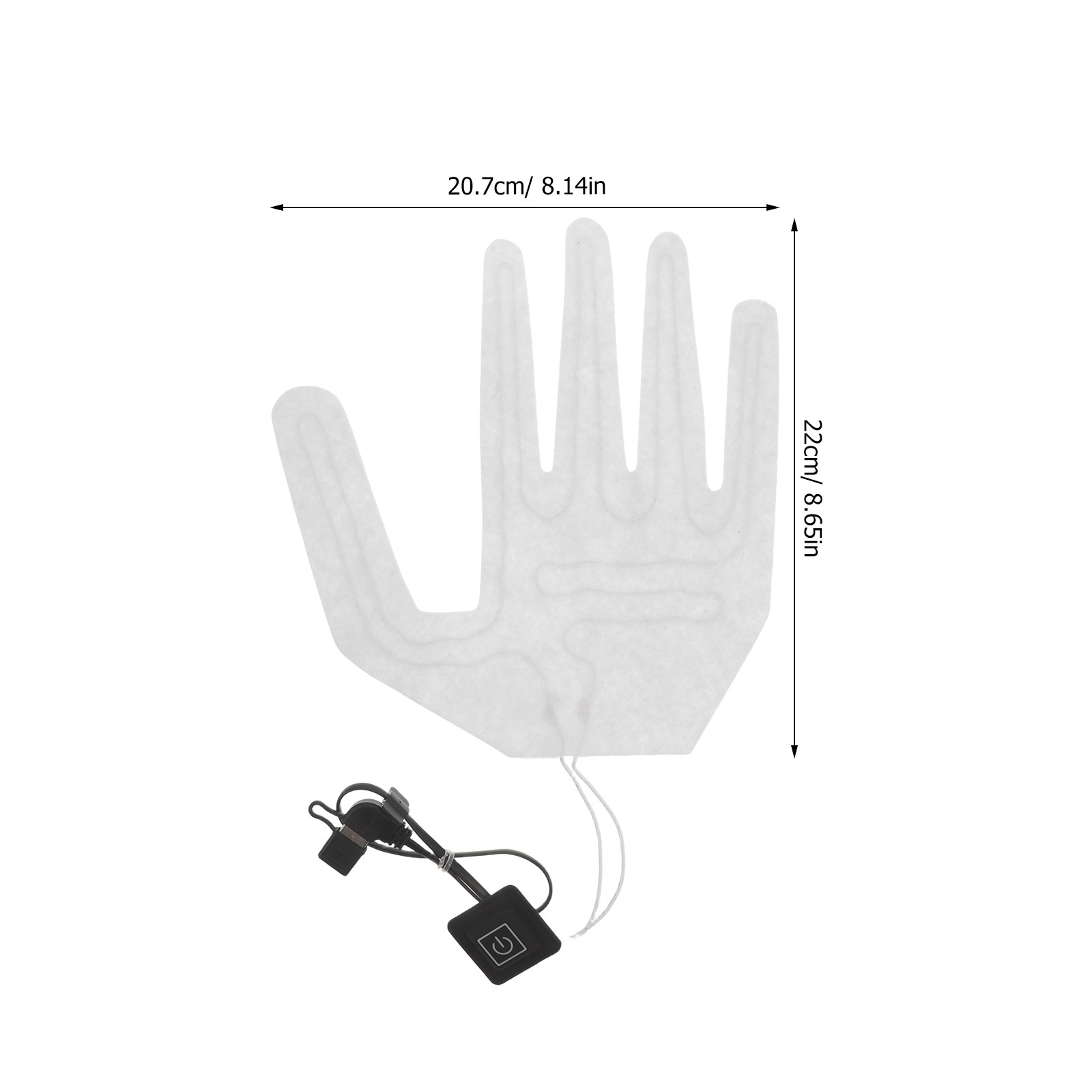 2 Peças de Placa de Aqueciment - Hand Warmer Electric avaliação e preço